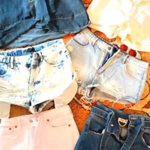 Assorted short shorts